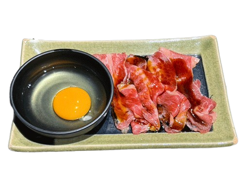 国産牛月見カルビ